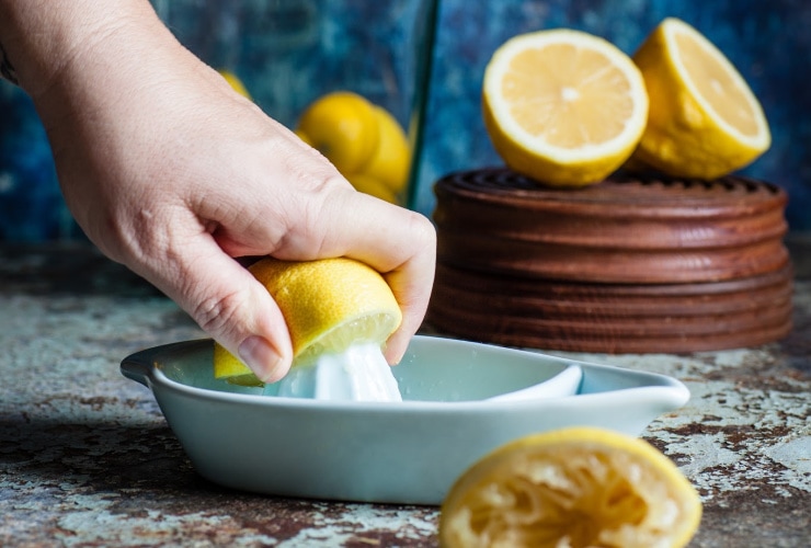 lemon juice cooking tip from culinary school