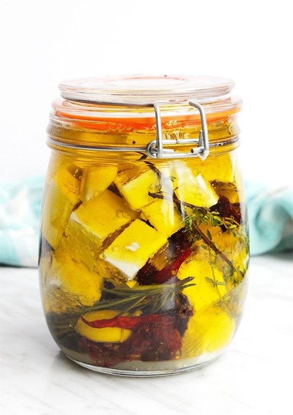 Marinated Feta Cheese