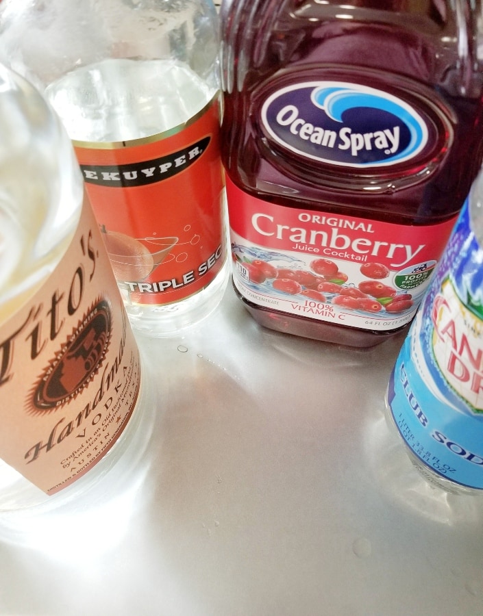 orange and cranberry vodka cocktails ingredients 