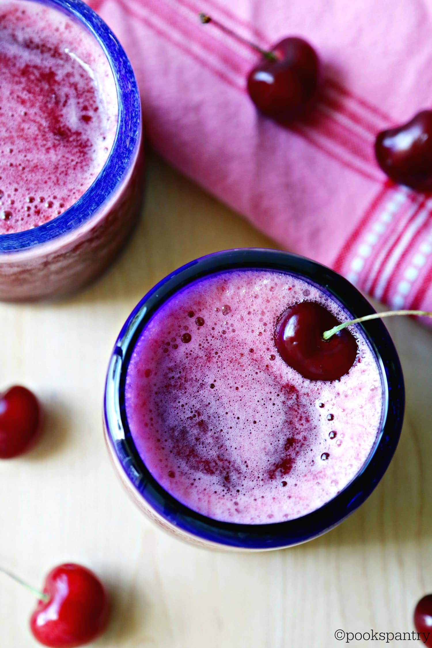 Cherry Coconut Rum Slushie 