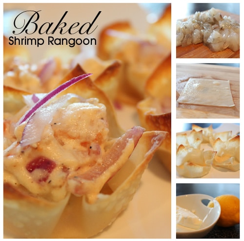 Baked Shrimp Rangoon